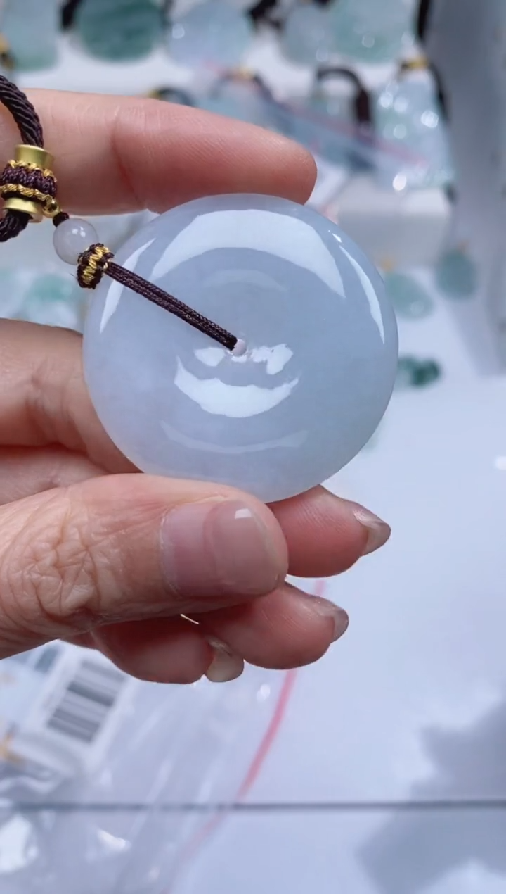 颈饰未镶嵌翡翠吊坠