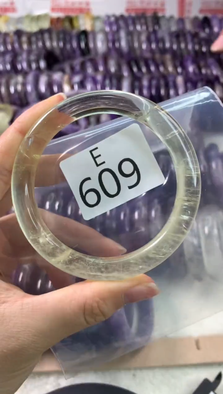 【闪购商品】水晶水晶手镯E未镶嵌609-59