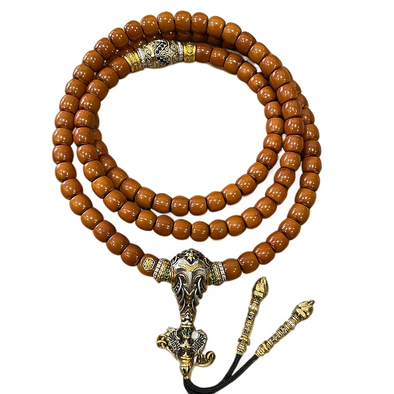 橄榄核核尖24k配饰