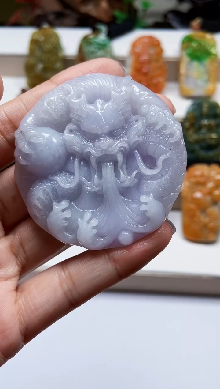 颈饰未镶嵌翡翠翡翠A货