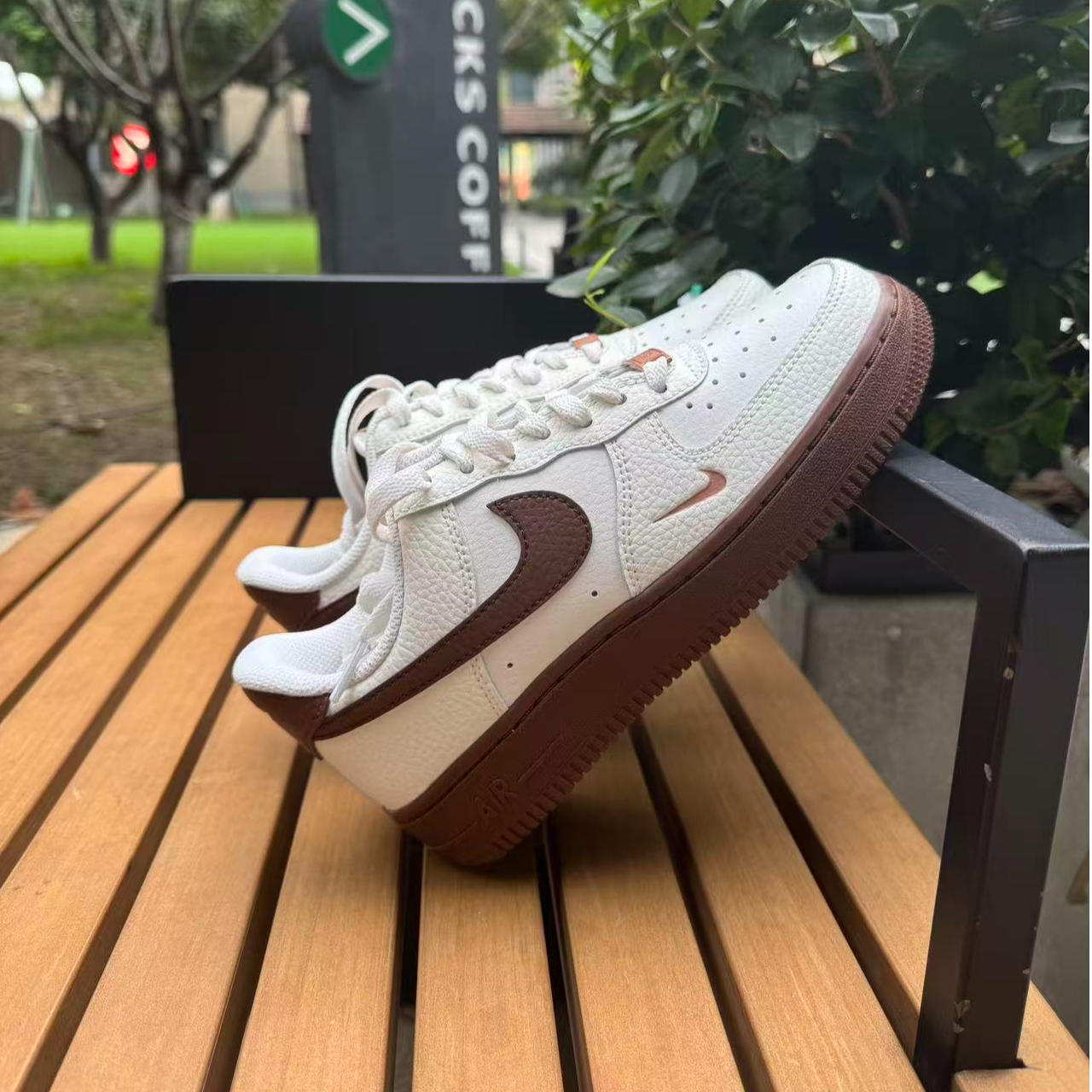 NIKE/耐克【琥珀流光风】女子空军一号舒适百搭休闲板鞋IM3378122