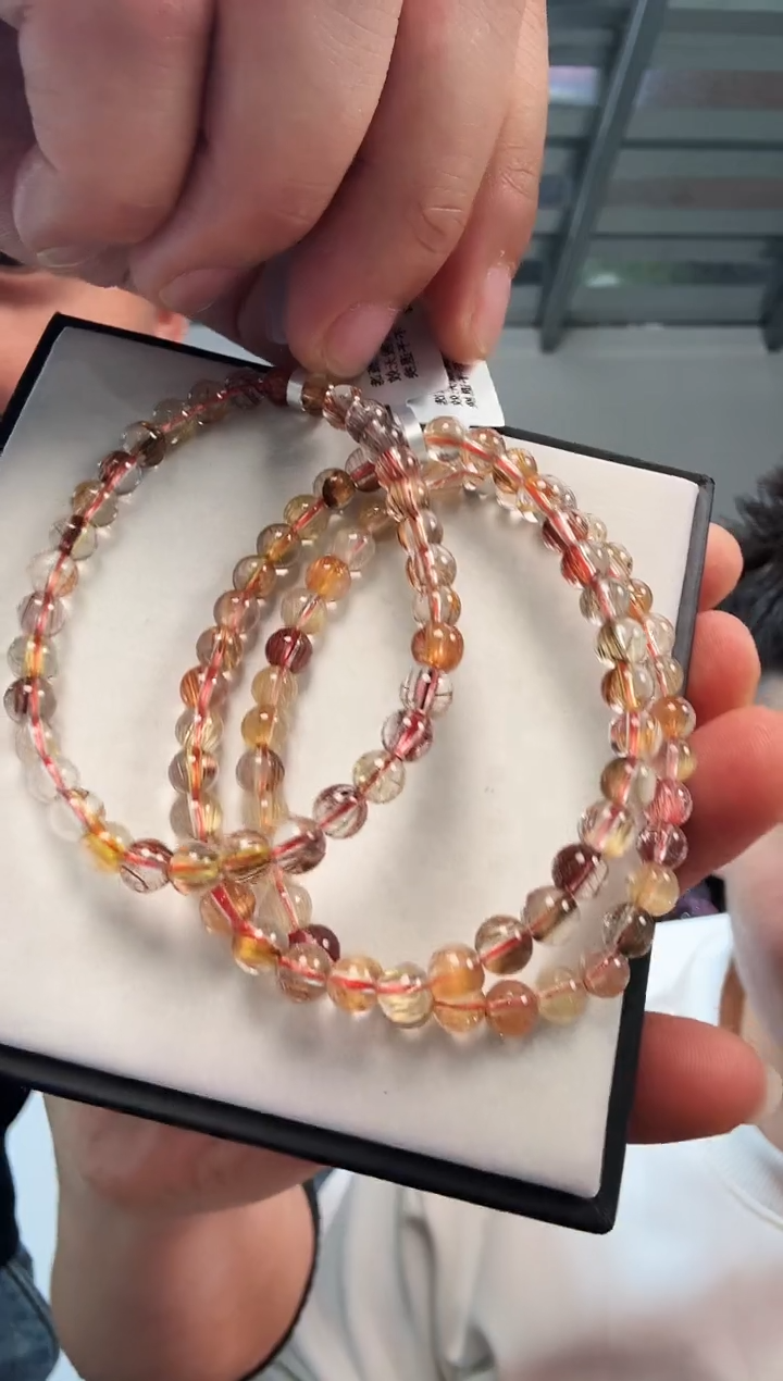 未镶嵌手链水晶晶0992 约5mm 多样性发一件