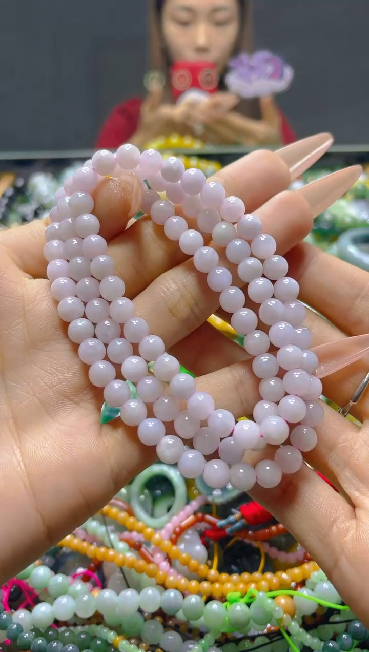 颈饰未镶嵌翡翠5MM