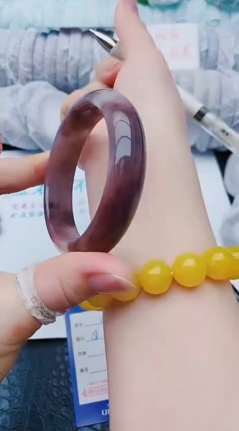 未镶嵌手镯石英质玉x288+58-59