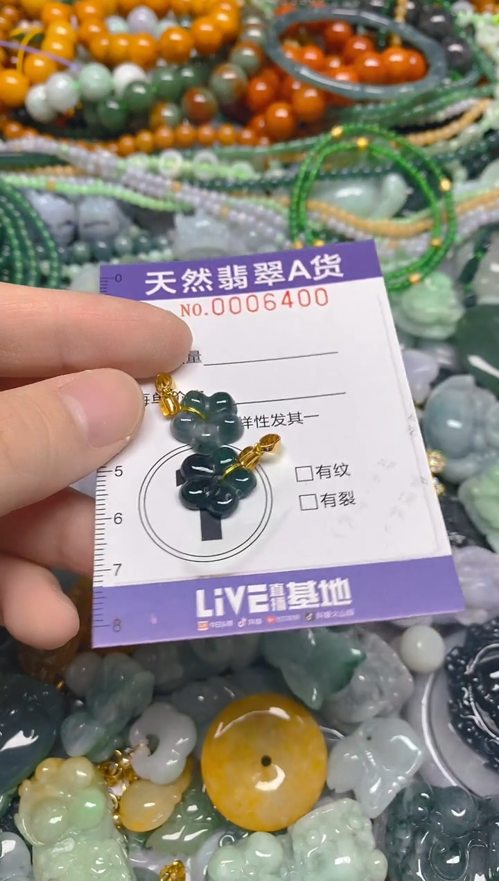 颈饰未镶嵌翡翠0006400