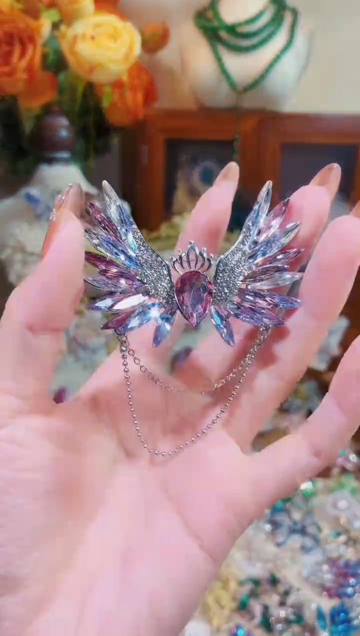 合成立方氧化锆铜合金紫色之翼