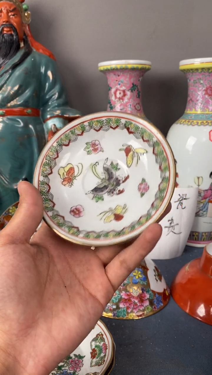 摆件陶567精品老厂瓷器（煤窑烧制）