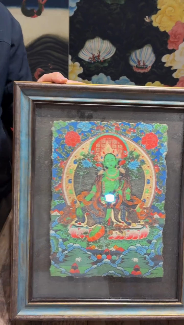 卷轴画聚雅阁甄选链接........带框