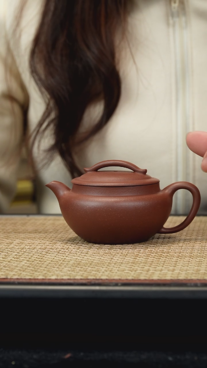 【闪购商品】紫砂茶壶一叶汉瓦150cc