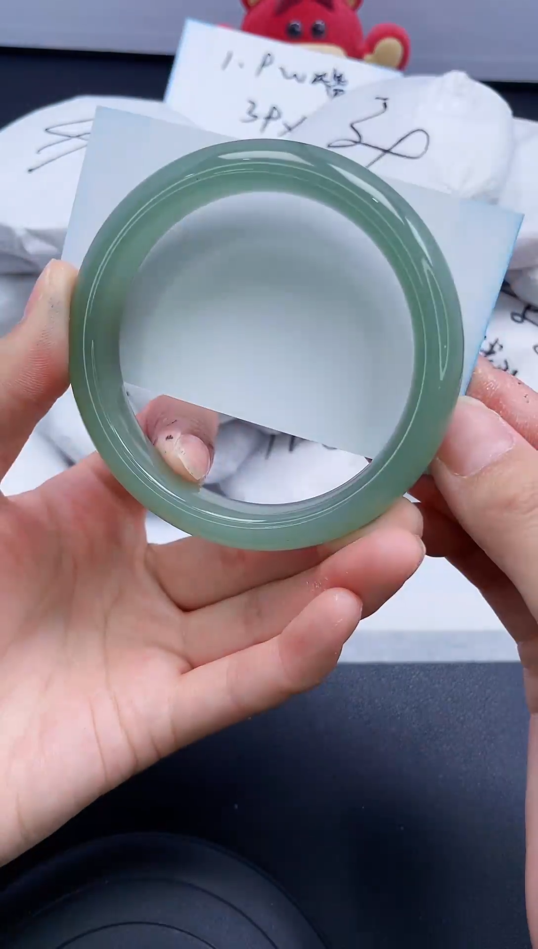 【闪购商品】石英质玉手镯未镶嵌217/60.5