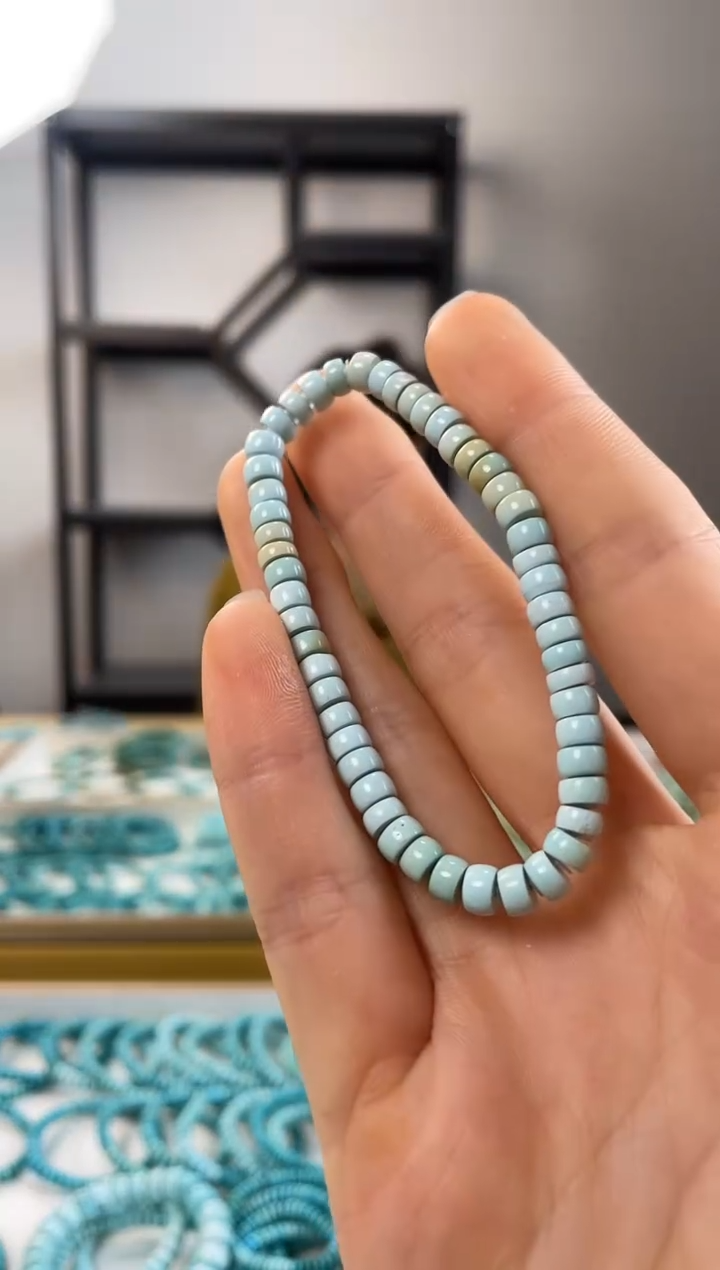 【闪购商品】绿松石珠宝奇石未镶嵌5.2+mm