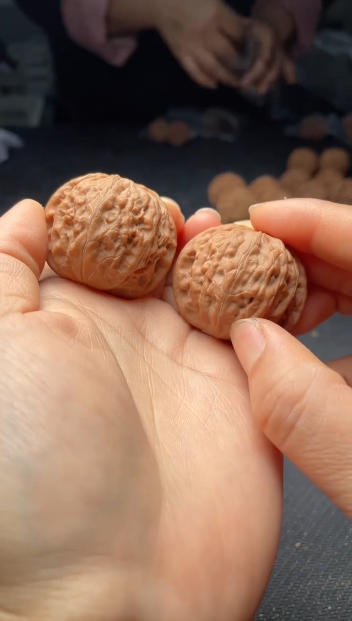 把件文玩核桃w61  铁锤 40尺