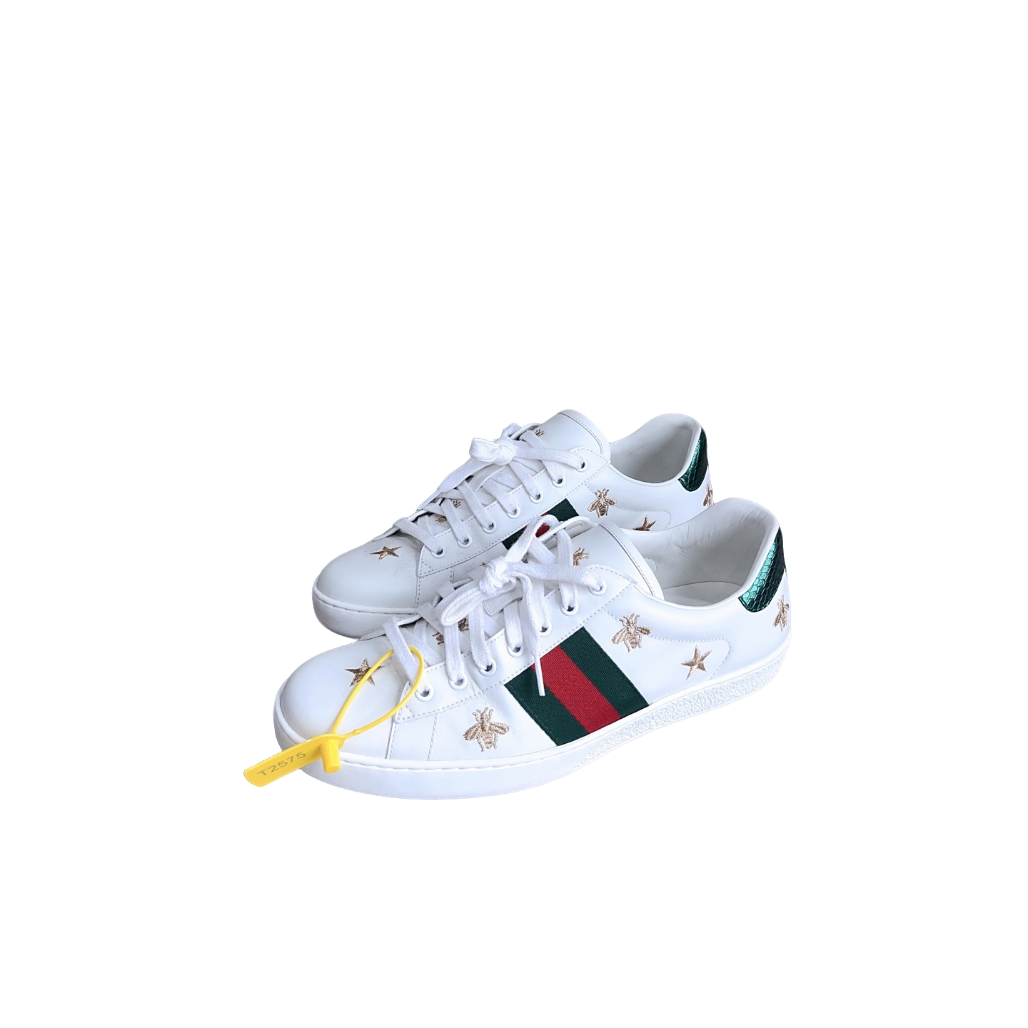 99新 GUCCI/古驰 五角星板鞋 44.5码 T2575