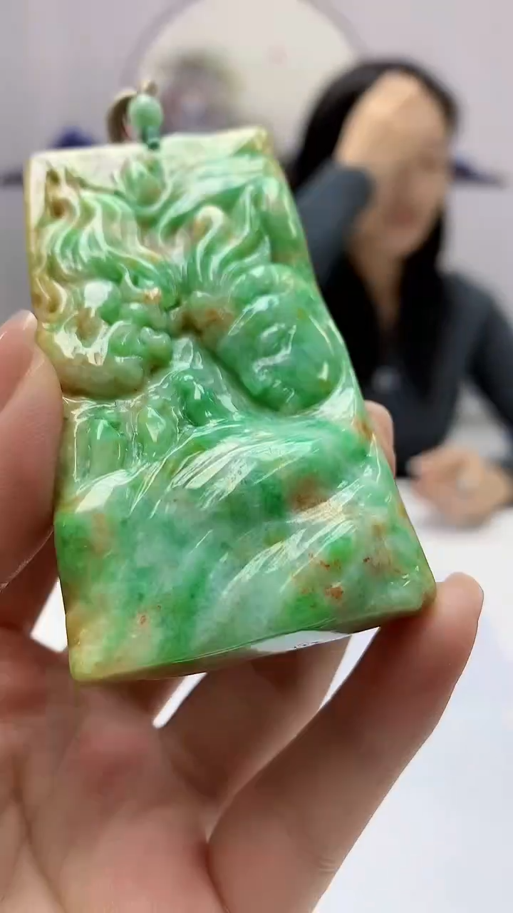 【闪购商品】定制翡翠未镶嵌4852ms-毛货142佛魔