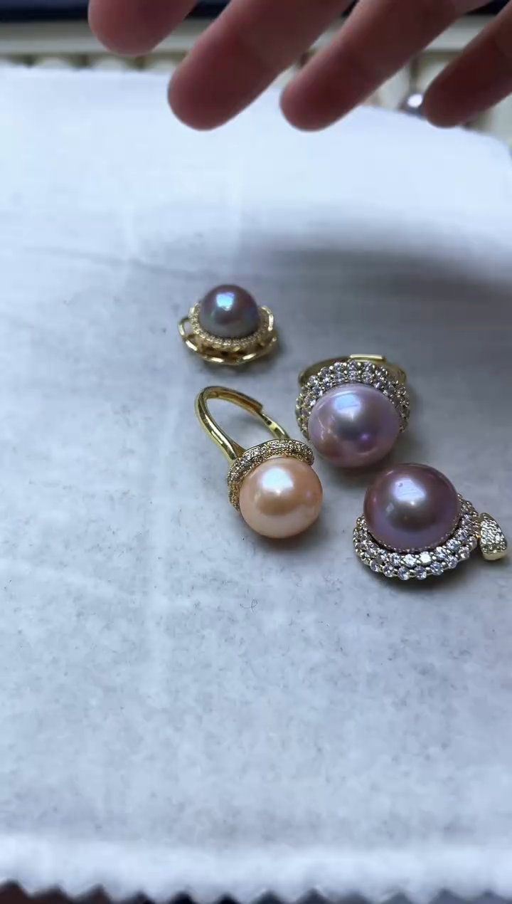 【闪购商品】淡水珍珠套装未镶嵌1