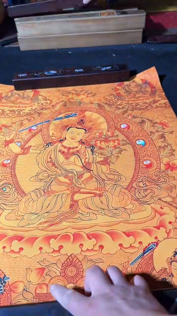 卷轴画藏式珍藏彩绘艺术馆119