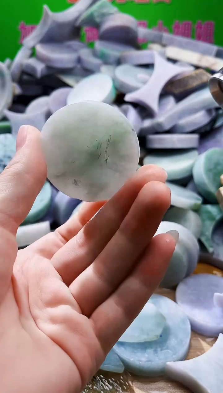 翡翠未镶嵌颈饰翡翠A货473