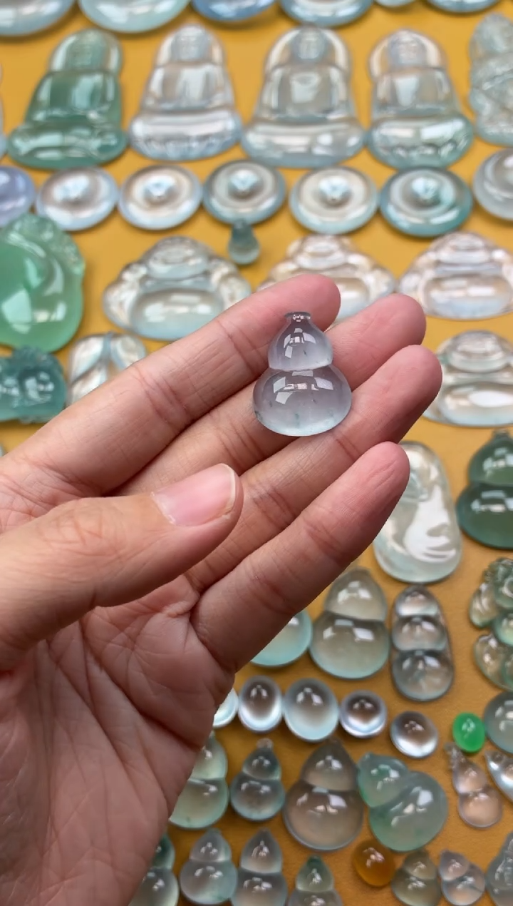 吊坠(不含链)未镶嵌翡翠47 葫芦 22.9 18.5 6.5