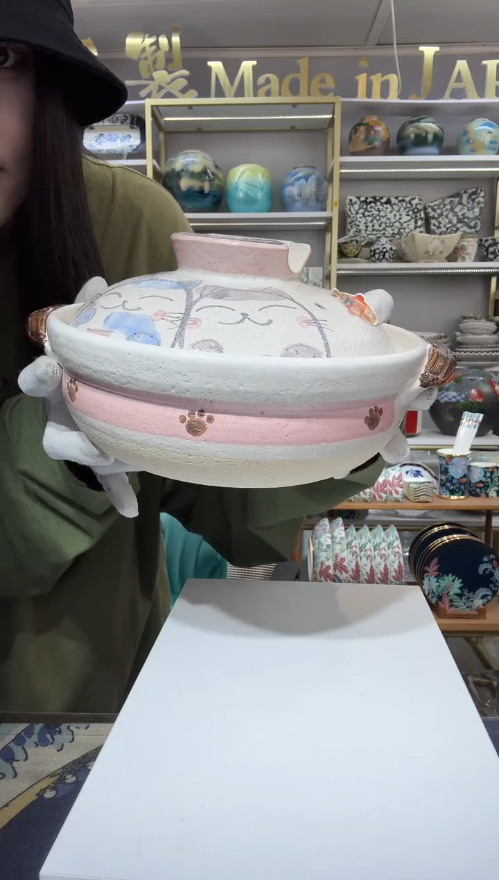 瓷万古烧7号砂锅1.5L一只装