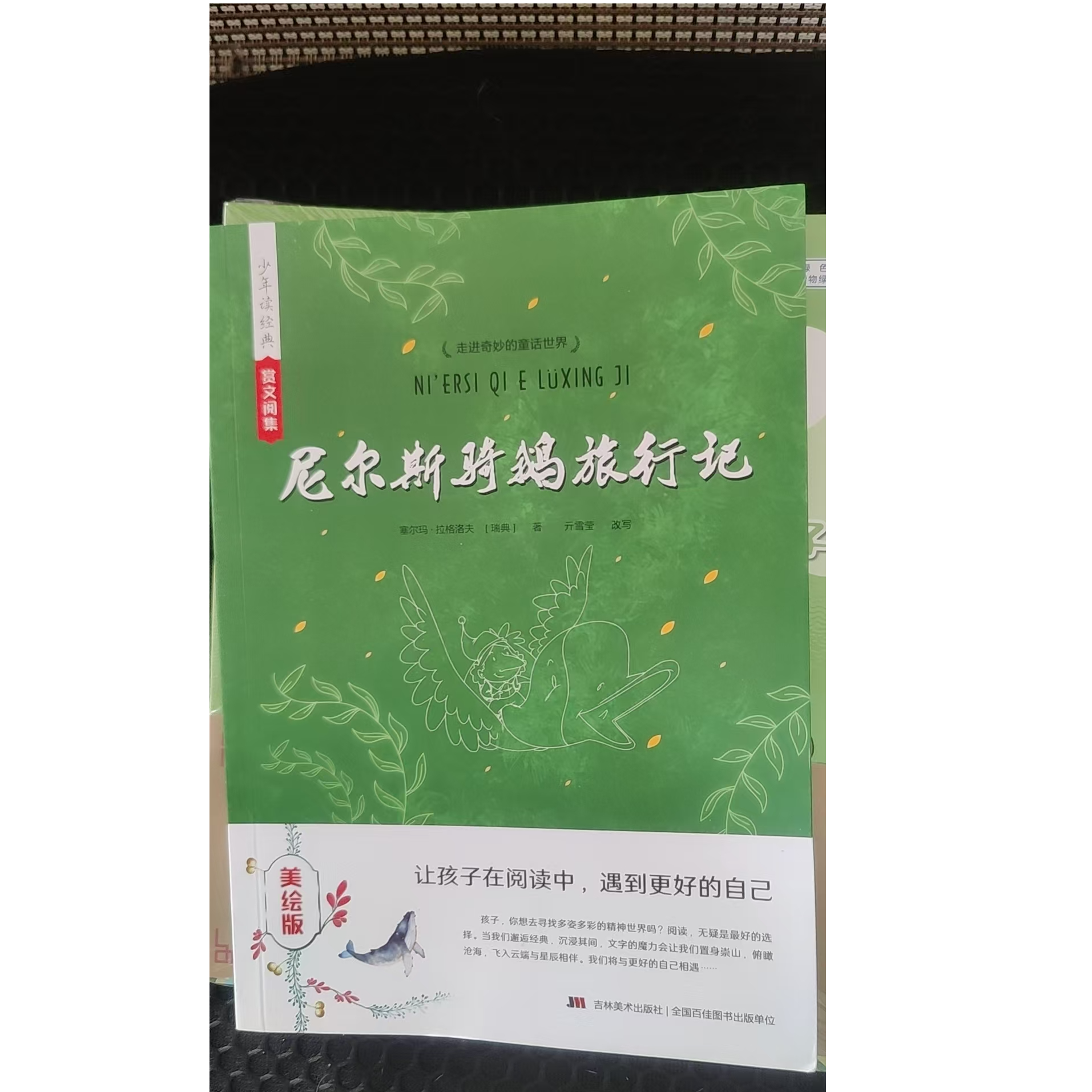 尼尔斯骑鹅旅行记美绘版少儿中外名著经典读物