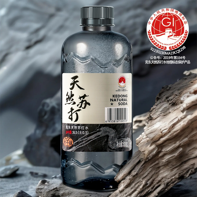 水千脉克东天然苏打水原水弱碱性水ph8.5-9.0 每箱12瓶