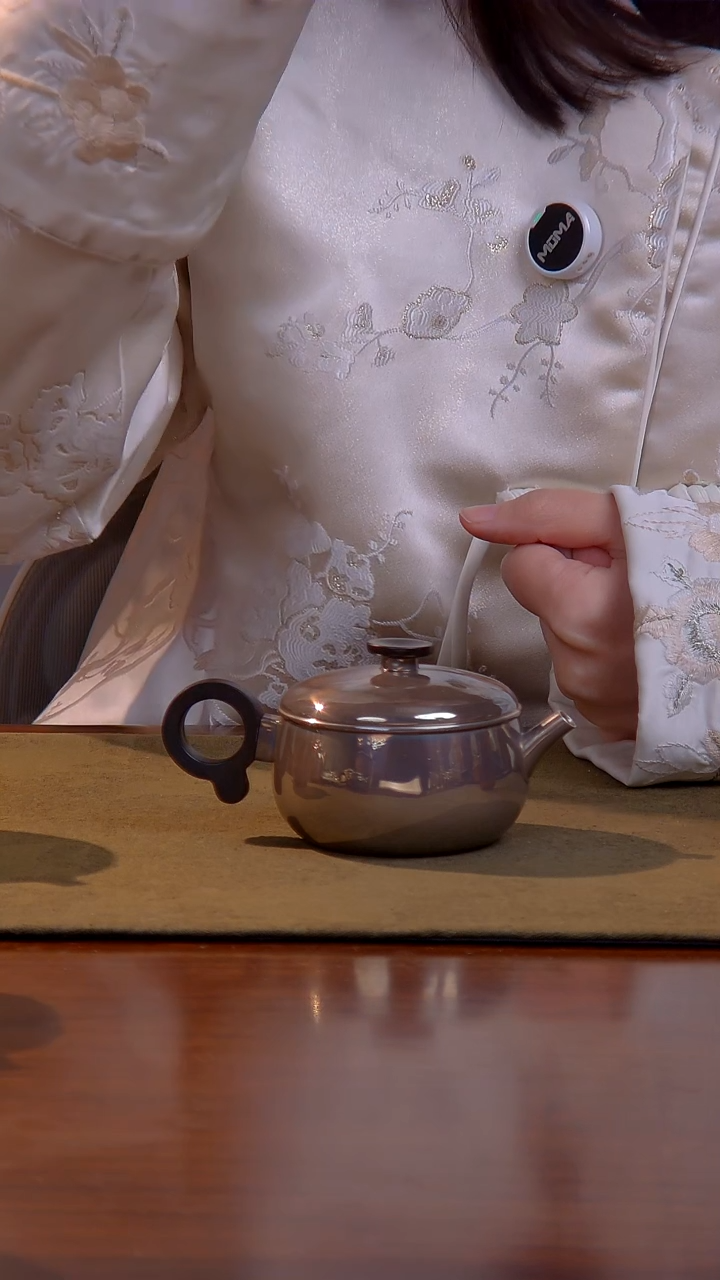 浮丘山房 茶余 紫皮 足银 泡壶