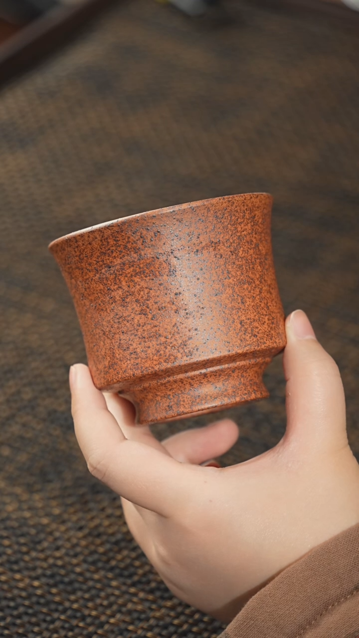 【闪购商品】紫砂茶杯福利紫砂桃花泥柴烧
