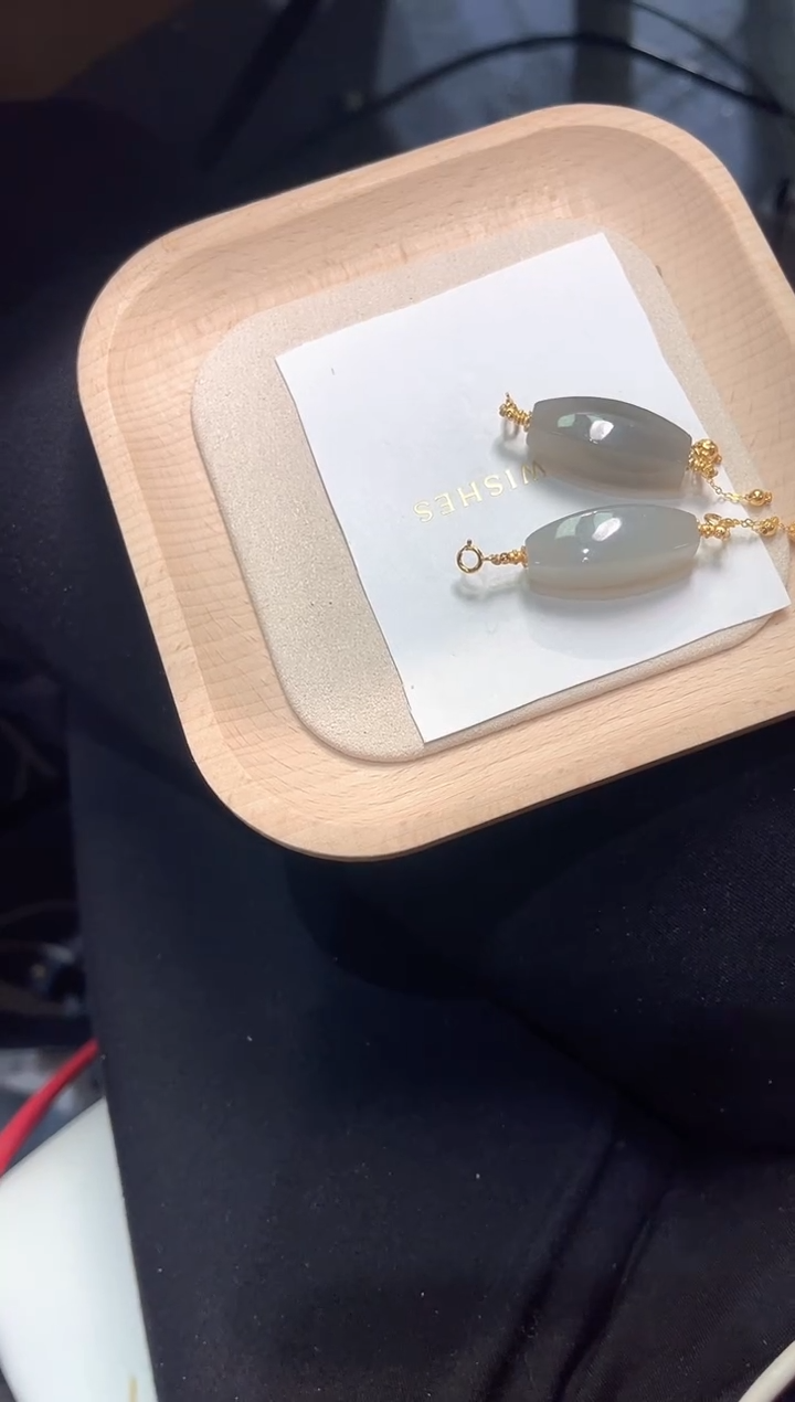 吊坠(不含链)银S925镶嵌和田玉多样性发其一孤品默认微瑕