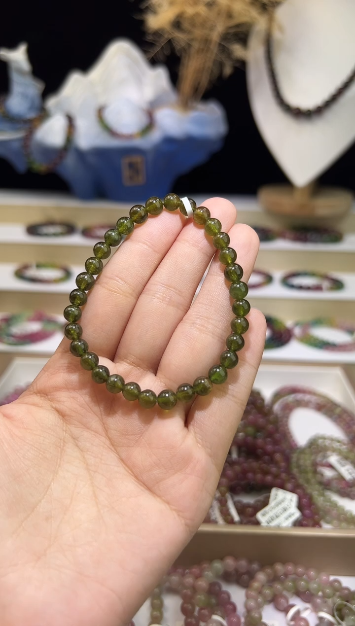 【闪购商品】碧玺/未镶嵌6mm+碧玺单圈多样性发货