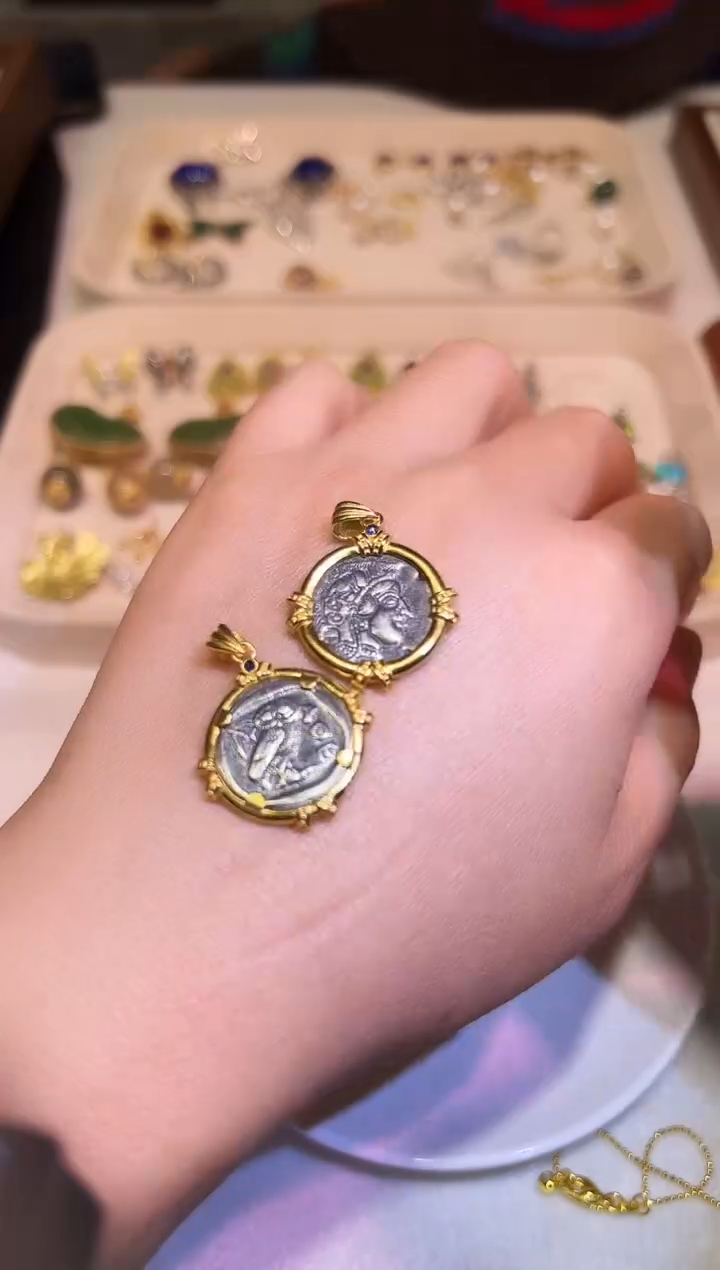 颈饰蓝宝石银S925镶嵌1212m026多样性发其一