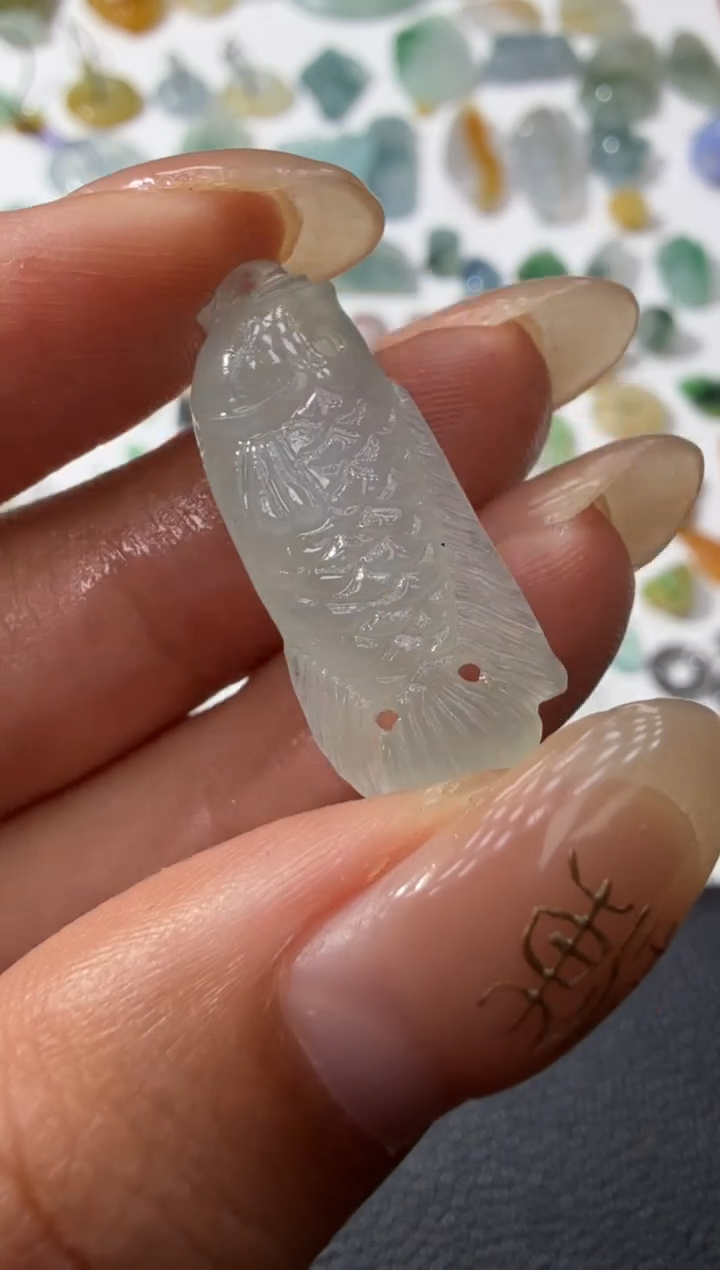 未镶嵌定制翡翠27.4*10*6.3