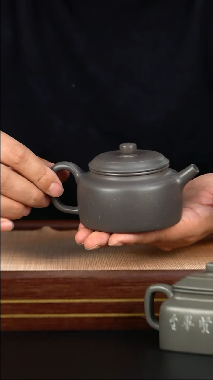 【闪购商品】紫砂茶壶天青矮德钟NG