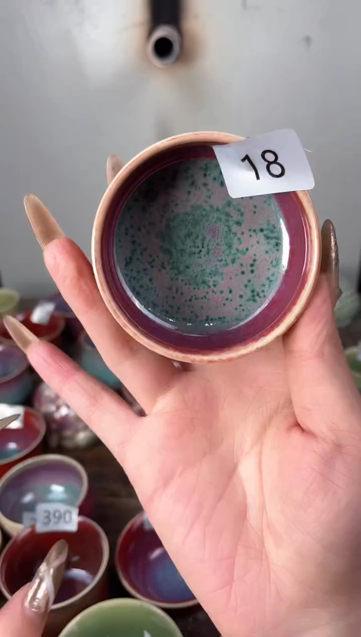 【闪购商品】摆件钧瓷手工茶器窑变