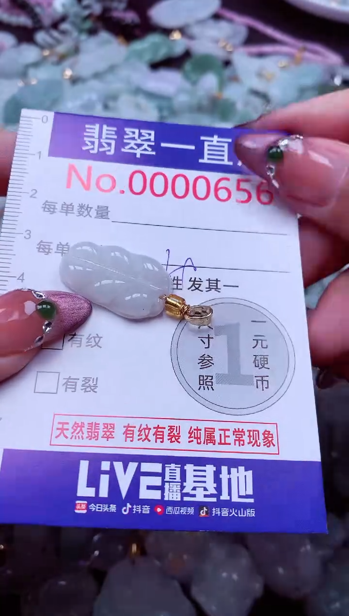 颈饰未镶嵌翡翠656