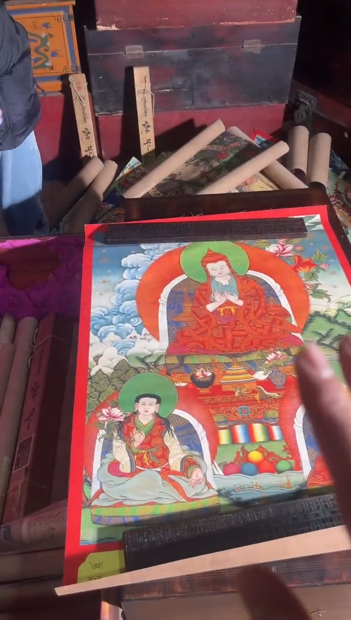 卷轴画旭子唐卡tk160