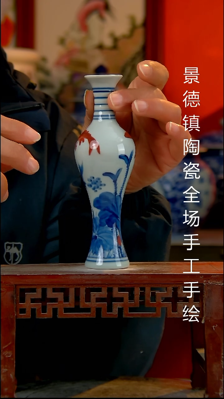 摆件陶瓷景德镇陶瓷 全场手工手绘