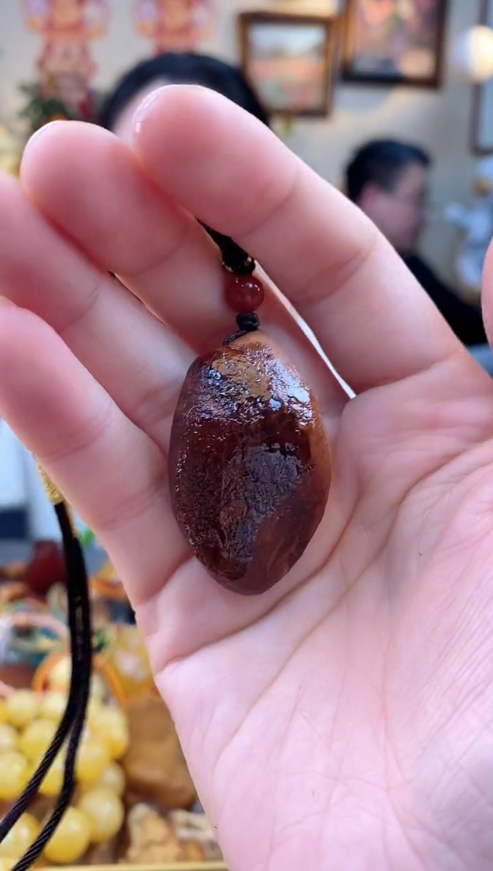 【闪购商品】琥珀颈饰未镶嵌吊坠