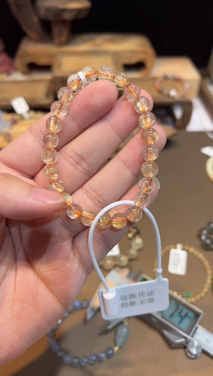 水晶手链未镶嵌手饰@@5659