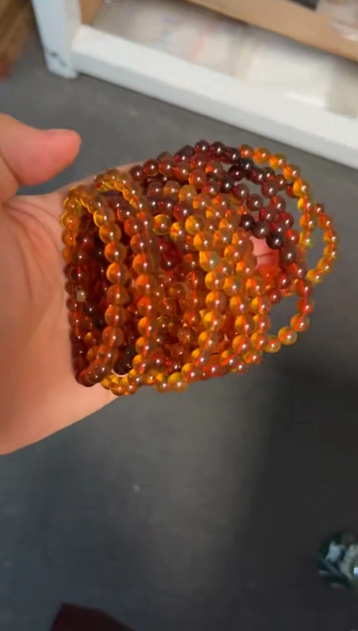 琥珀未镶嵌珠宝奇石/无优化/多样性发一件/无证书6mm