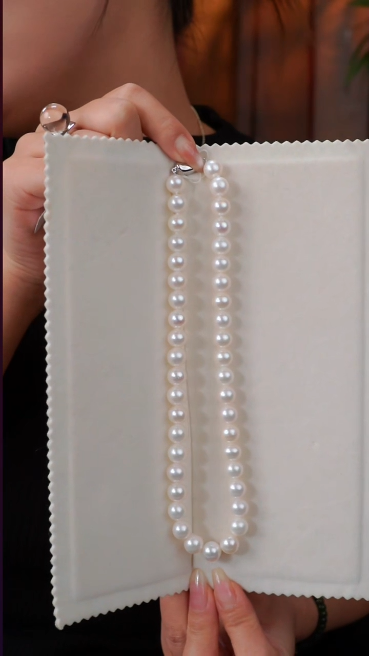 颈饰未镶嵌淡水珍珠淡水无核珍珠项链9.5-10mm