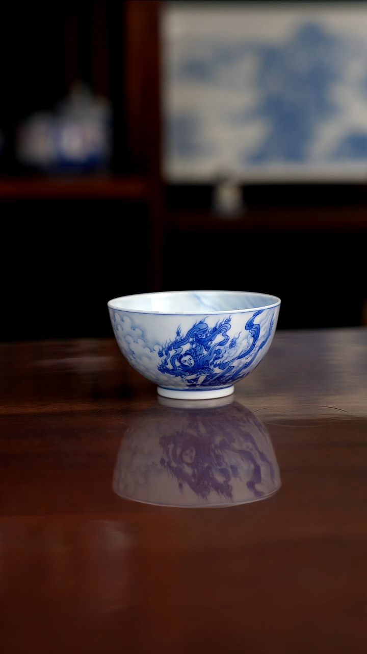 沈燕鸿老师作品 非遗传承人 哪吒斗悟空