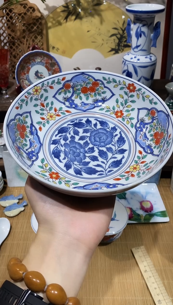 瓷片西山满伊万里大钵