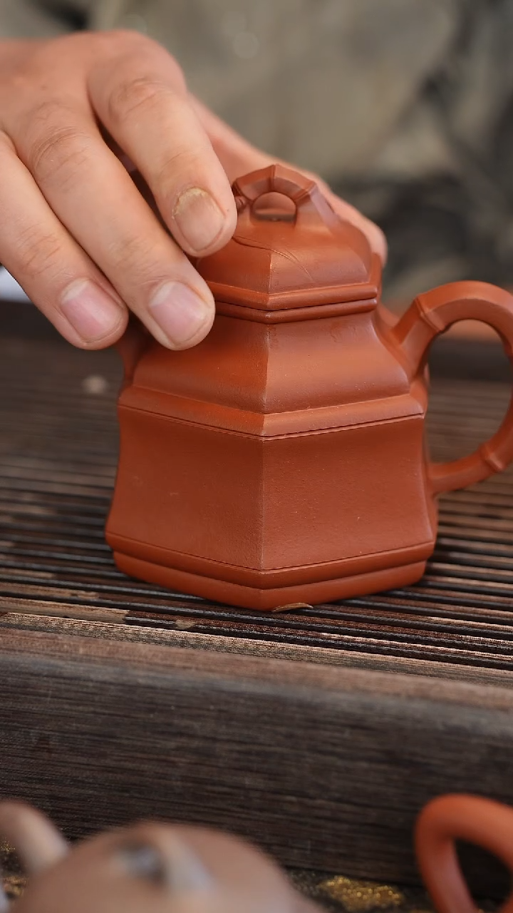 茶壶紫砂原矿手工制作