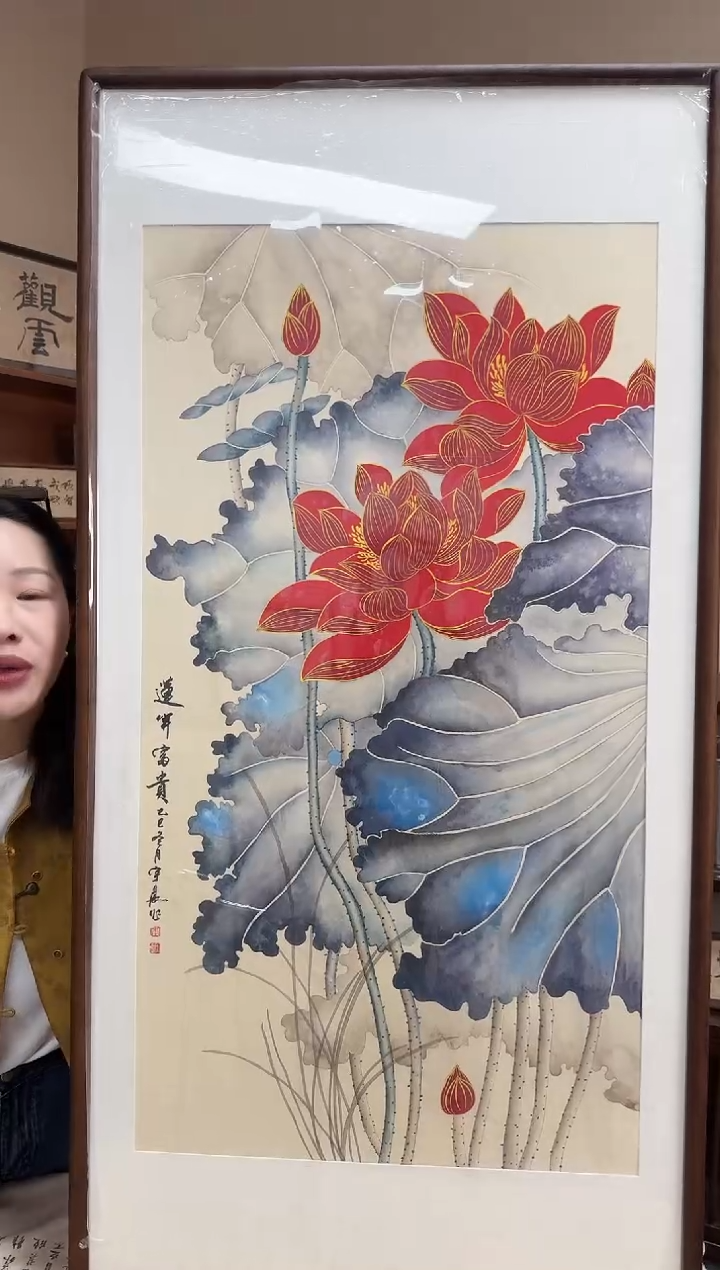 书法YC31-63*123尺寸手绘同款