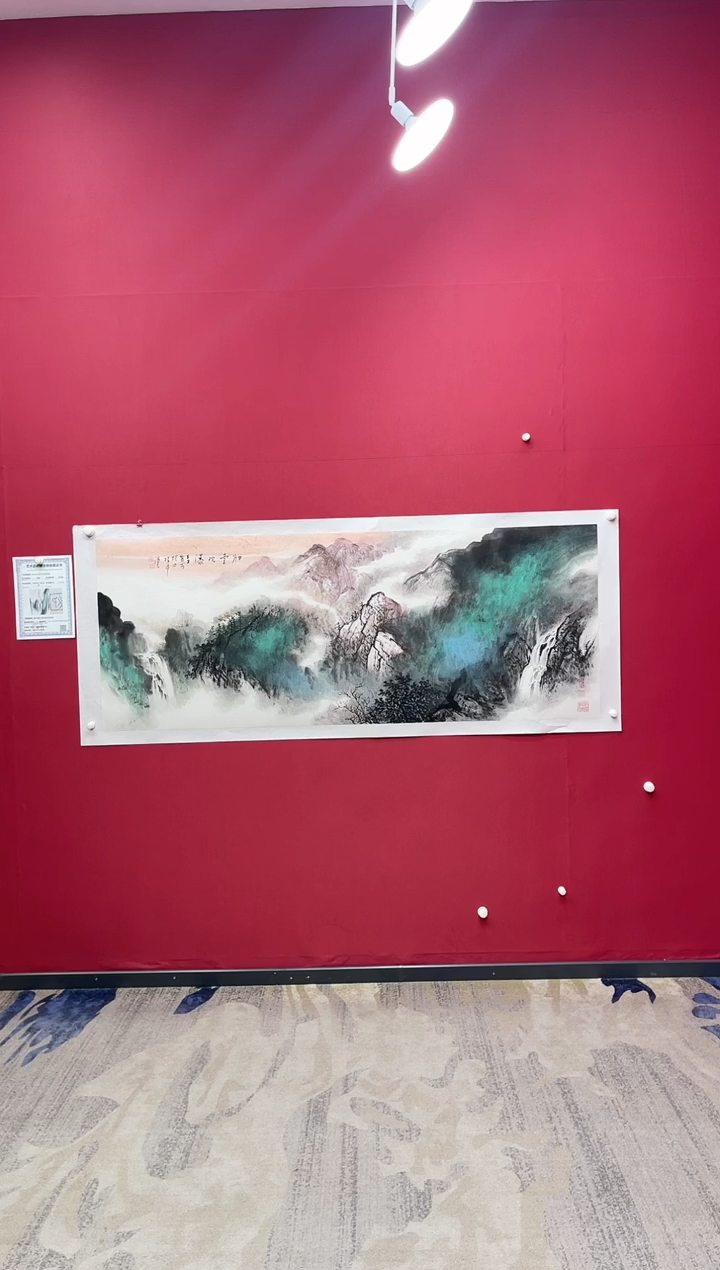 【闪购商品】国画吴-金书原作山水/无框/W不带书