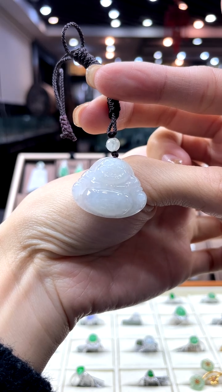 【闪购商品】翡翠颈饰未镶嵌佛公