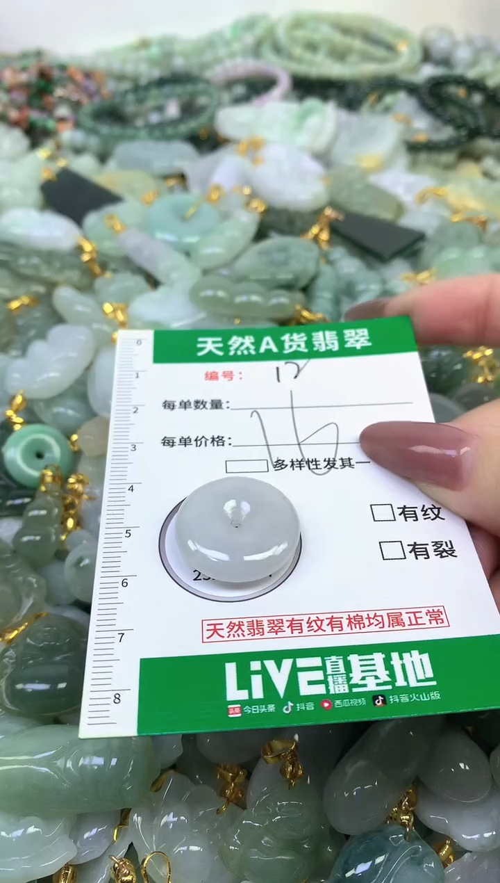 颈饰未镶嵌翡翠纯天然缅甸A货翡翠