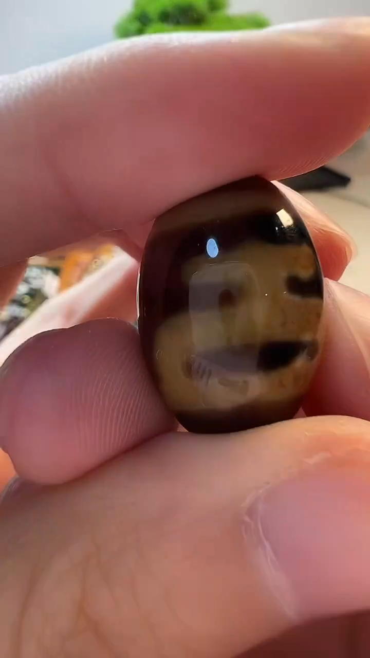 玛瑙/玉髓（覆膜）颈饰未镶嵌48（微瑕随机发货）