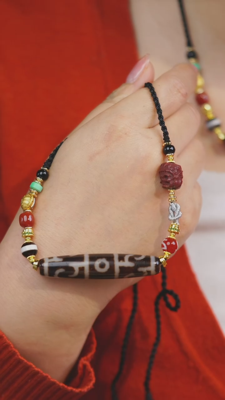 【闪购商品】玛瑙/玉髓项链未镶嵌多样性发一