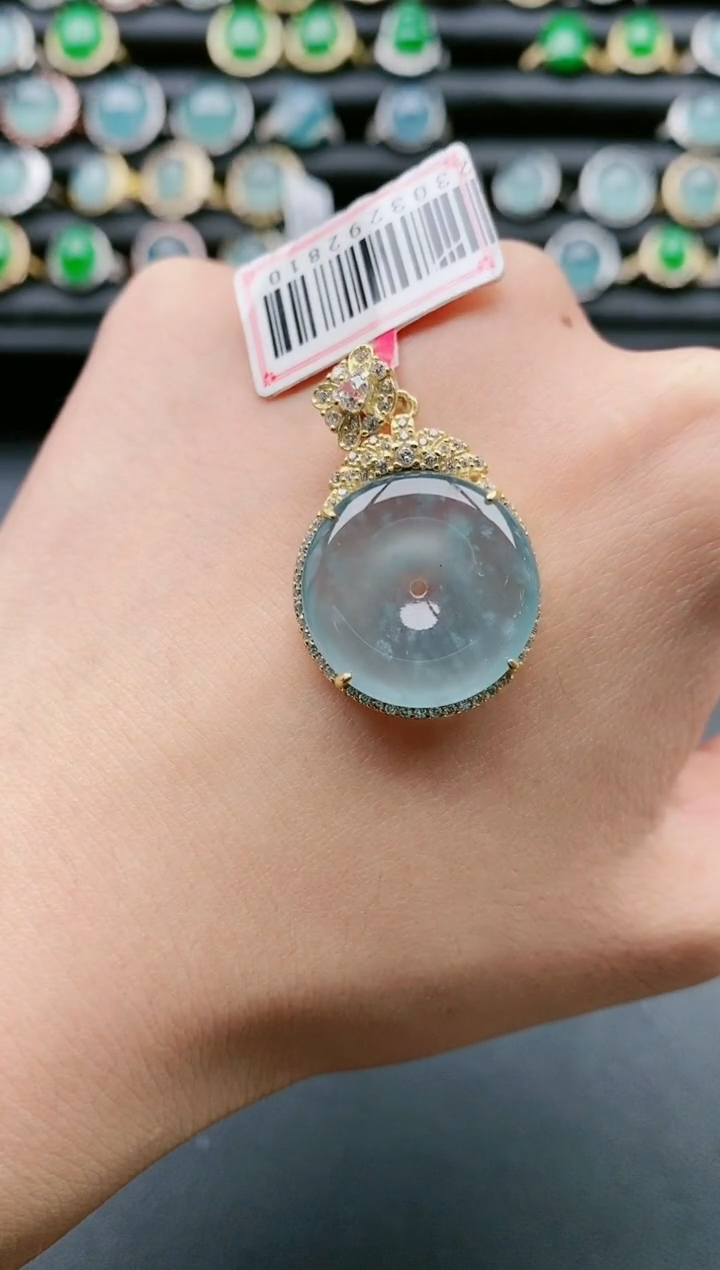 【闪购商品】翡翠戒指银S925镶嵌11111111